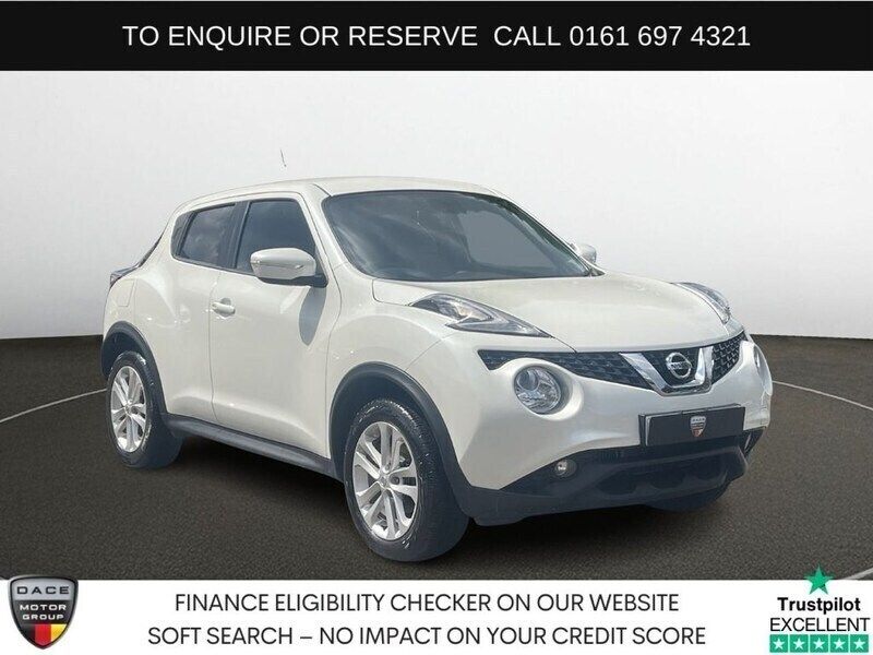 White Used 2018 Nissan Juke N-Connecta SUV | £7,740 (Fair price) - Image 1/3