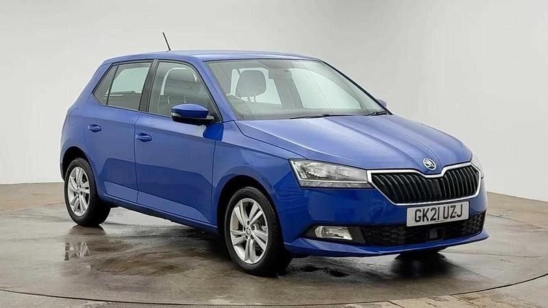 Used Skoda Fabia SE 2021 Blue Hatchback