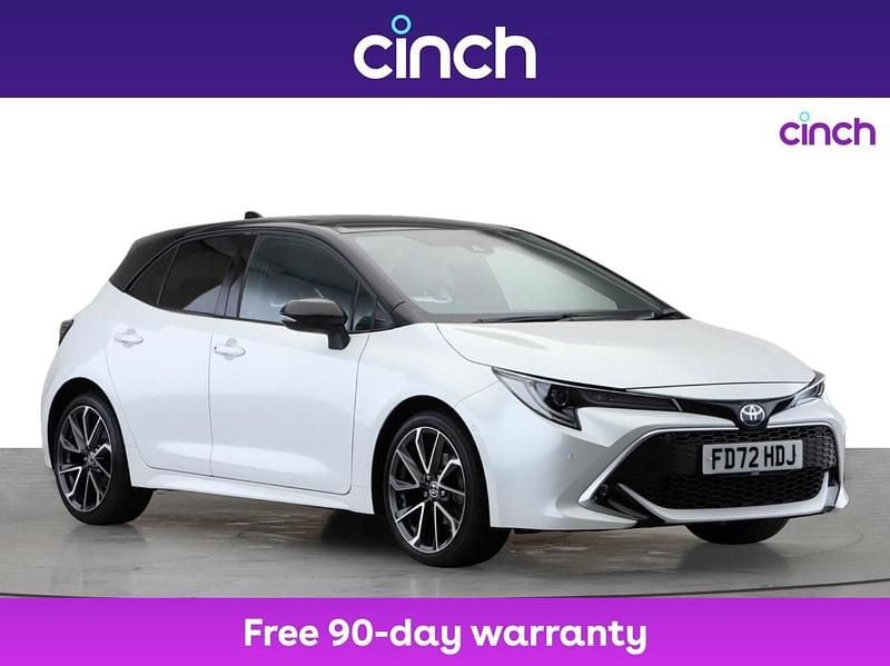 White/black Used 2023 Toyota Corolla Hatchback | £20,699 - Image 1/3