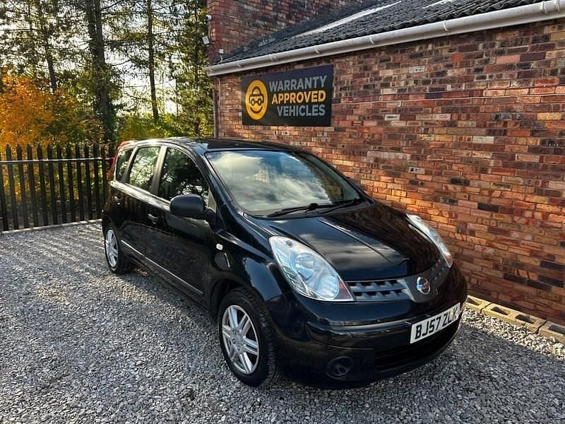 Used Nissan Note Visia 2007 Black Hatchback