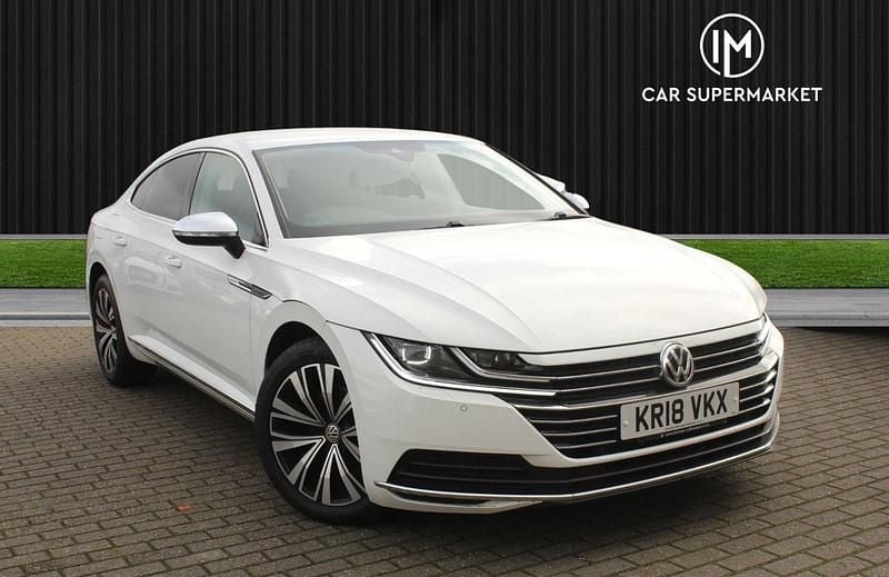 White Used 2018 VW Arteon Elegance Hatchback | £14,885 (Super price) - Image 1/4
