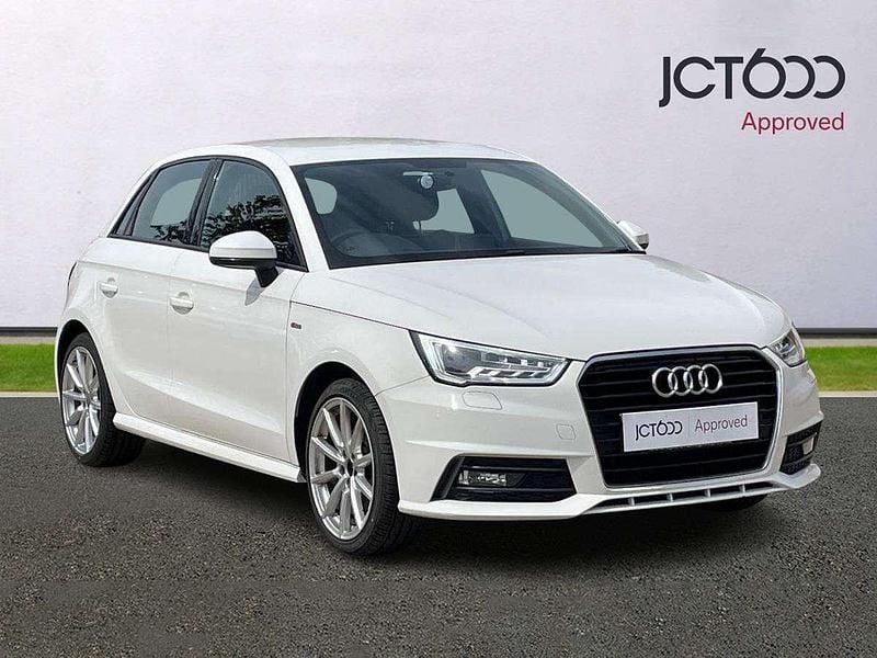 White Used 2017 Audi A1 S-Line Hatchback | £9,120 (Fair price) - Image 1/4