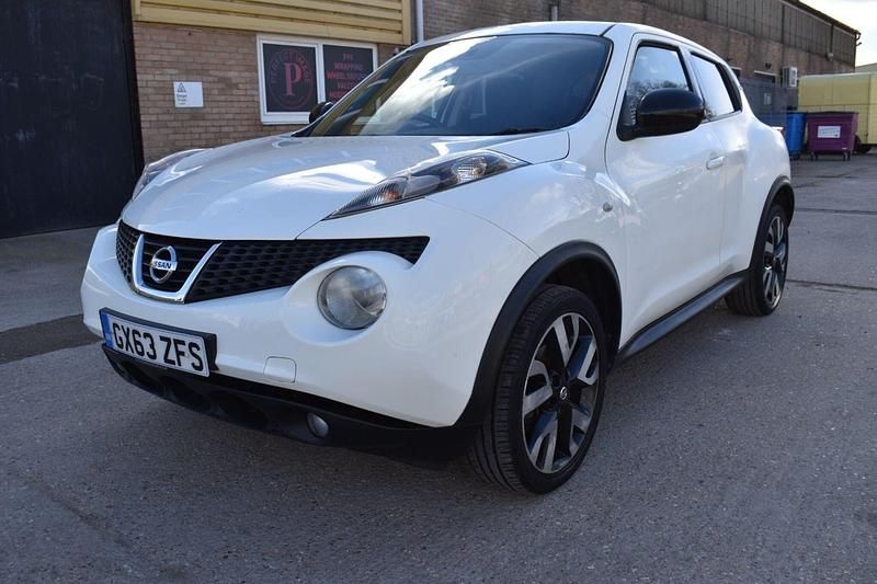 Used Nissan Juke N-TEC 117 HP (86 kW) 2013 White SUV