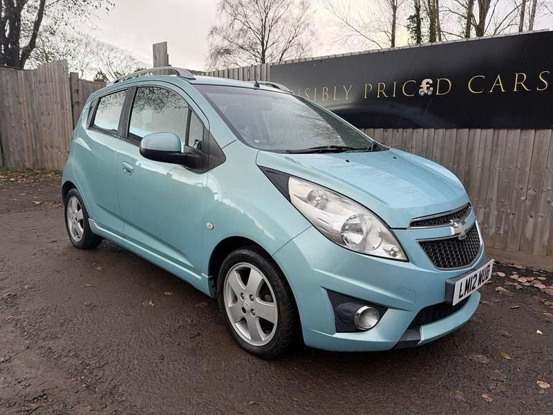 Blue Used 2012 Chevrolet Spark LT Hatchback | £1,889 (Fair price) - Image 1/4