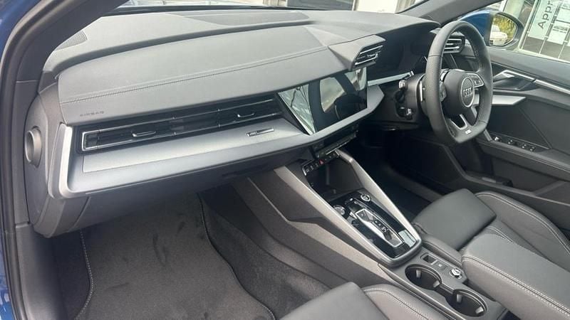 Used Audi A3 S-Line 116 HP (85 kW) 2025 Blue Hatchback