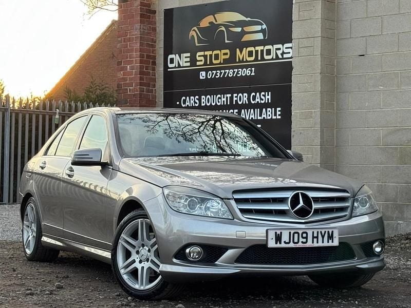 Used Mercedes C200 2009 Silver Sedan