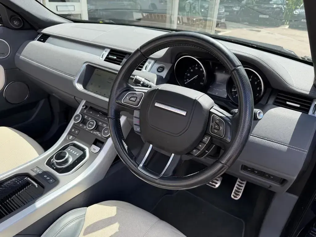 Used Land Rover Range Rover evoque Black Edition 2017 Blue Cabriolet