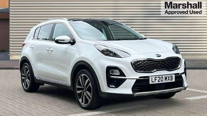 White Used 2020 Kia Sportage 4 SUV | £14,452 (Good price) - Image 1/4