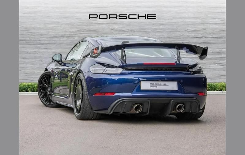 Used Porsche Cayman GT4 493 HP (362 kW) 2024 Blue Coupe