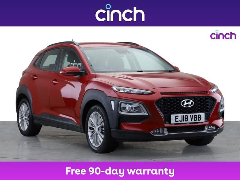 Red Used 2018 Hyundai Kona SE SUV | £10,849 (Fair price) - Image 1/3