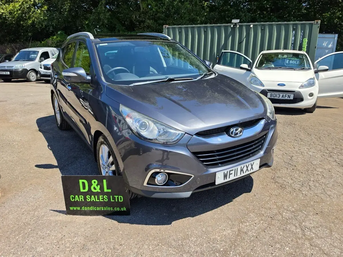 Used Hyundai ix35 Premium 134 HP (98 kW) 2011 Grey SUV