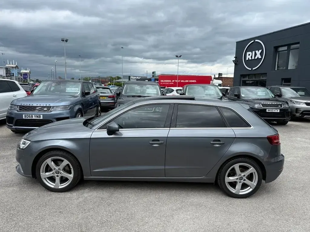 Used Audi A3 Sportback Sport 116 HP (85 kW) 2018 Grey Hatchback