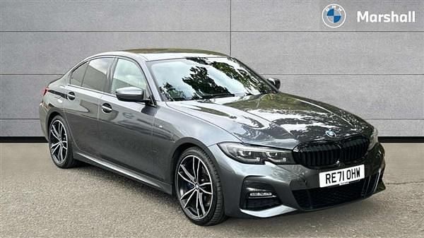 Grey Used 2022 BMW 330 M Sport Sedan | £24,951 (Fair price) - Image 1/4