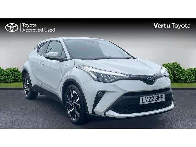 White Used 2022 Toyota C-HR Design SUV | £18,195 (Fair price) - Image 1/4