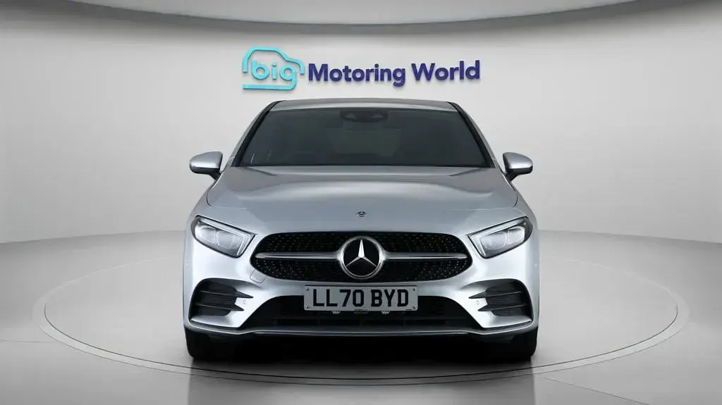Used Mercedes A250 AMG line 2020 Silver Hatchback