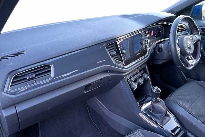 Used VW T-Roc SEL 150 HP (110 kW) 2020 Blue SUV