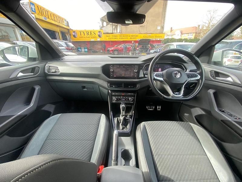 Used VW T-Cross R-line 2019 White SUV