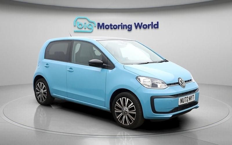 Used VW up! Black Edition 65 HP (47 kW) 2022 Blue Hatchback