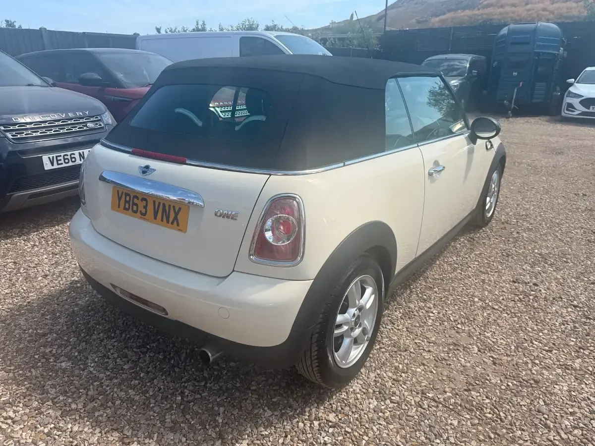 Used Mini ONE 2014 White Hatchback