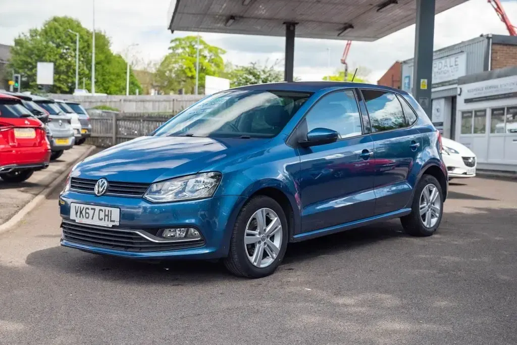 Używany VW Polo Edition 2017 Niebieski Hatchback