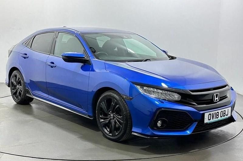 Used Honda Civic Sport 182 HP (133 kW) 2018 Blue Hatchback