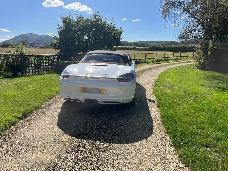 Used Porsche Boxster 2014 White Cabriolet