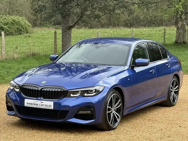 Used BMW 320 M Sport 2021 Blue Sedan