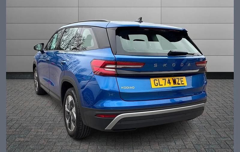 Used Skoda Kodiaq SE 193 HP (141 kW) 2024 Race blue metallic SUV