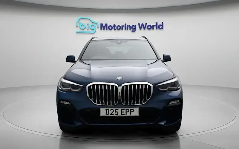Used BMW X5 M Sport 394 HP (289 kW) 2021 Blue SUV