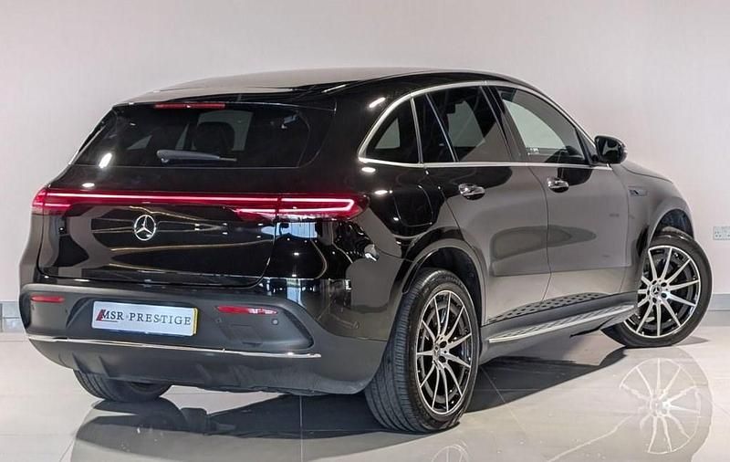 Used Mercedes EQC400 AMG line 300 kW (408 HP) 2020 Black SUV