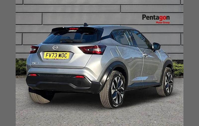 Used Nissan Juke Acenta 112 HP (82 kW) 2023 Silver SUV
