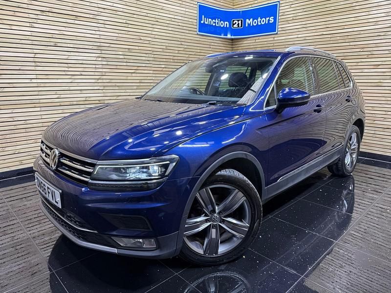 Blue Used 2017 VW Tiguan SEL SUV | £9,995 (Expensive) - Image 1/4