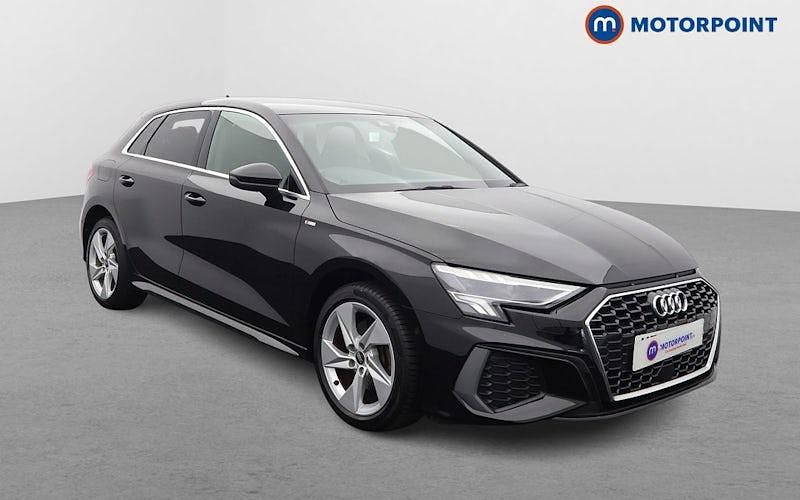 Used 2024 Audi A3 Sportback e-tron S-Line Sedan | £20,549 (Good price) - Image 1/4