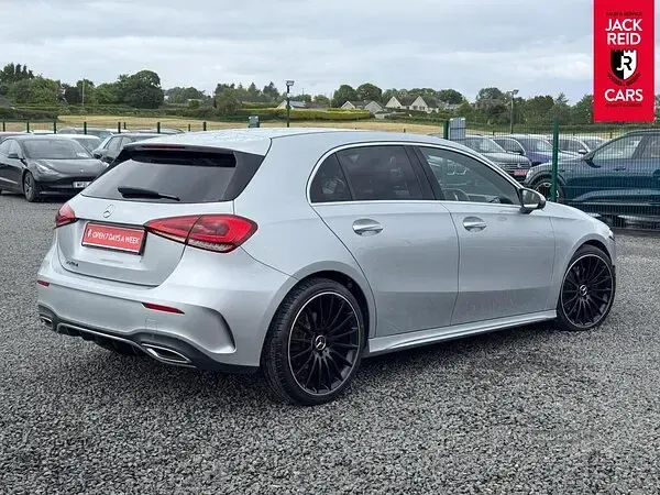 Used Mercedes A220 AMG line 190 HP (139 kW) 2021 Silver Hatchback