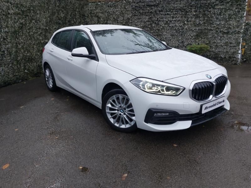 White Used 2024 BMW 118 Comfort Edition Hatchback | £21,998 (Good price) - Image 1/4