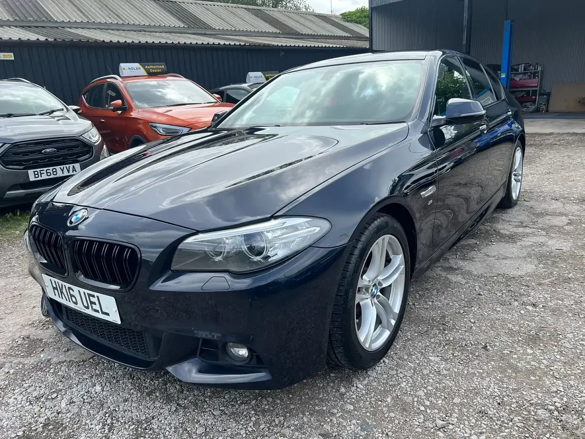 Used BMW 520 M Sport 190 HP (139 kW) 2016 Black Sedan