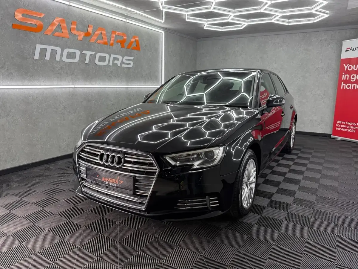 Used Audi A3 Premium 2017 Black Hatchback