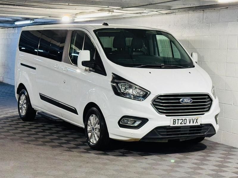 White Used 2020 Ford Tourneo Custom Zetec MPV | £12,989 (Good price) - Image 1/4