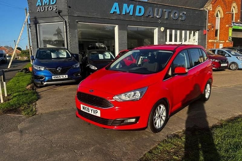 Red Used 2018 Ford Grand C-Max Zetec MPV | £5,695 (Good price) - Image 1/1