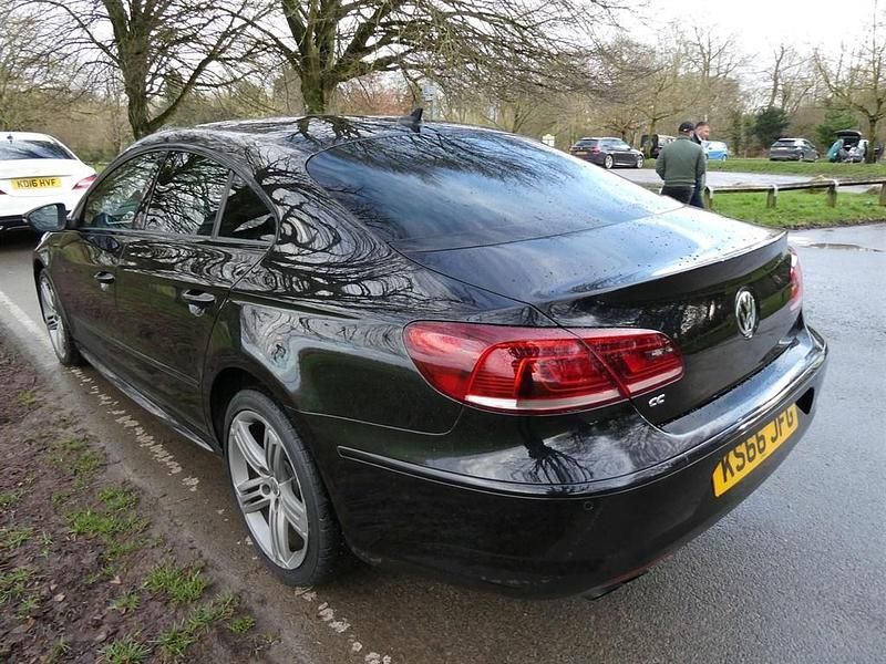 Used VW CC Black Edition 177 HP (130 kW) 2016 Black Sedan