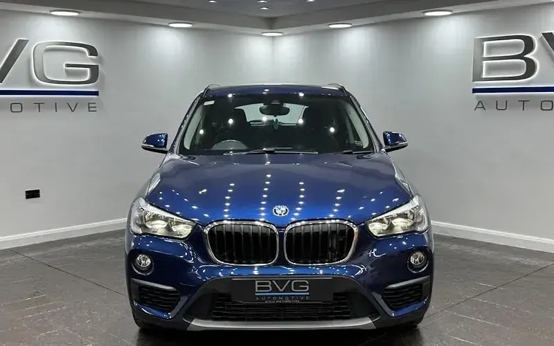 Used BMW X1 Sport Line 192 HP (141 kW) 2019 Blue SUV