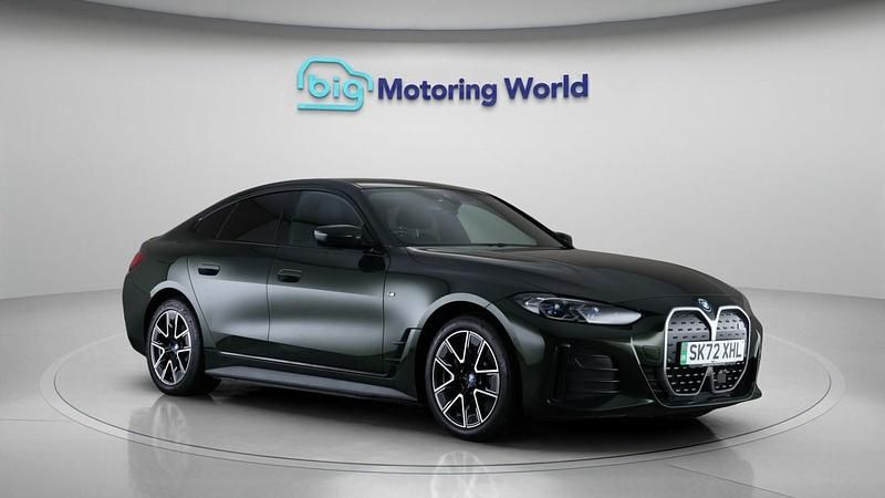 Used BMW i4 M Sport 250 kW (340 HP) 2022 Green Sedan