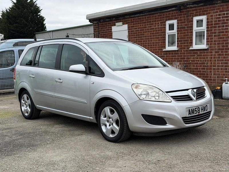 Used Vauxhall Zafira 2008 Silver MPV