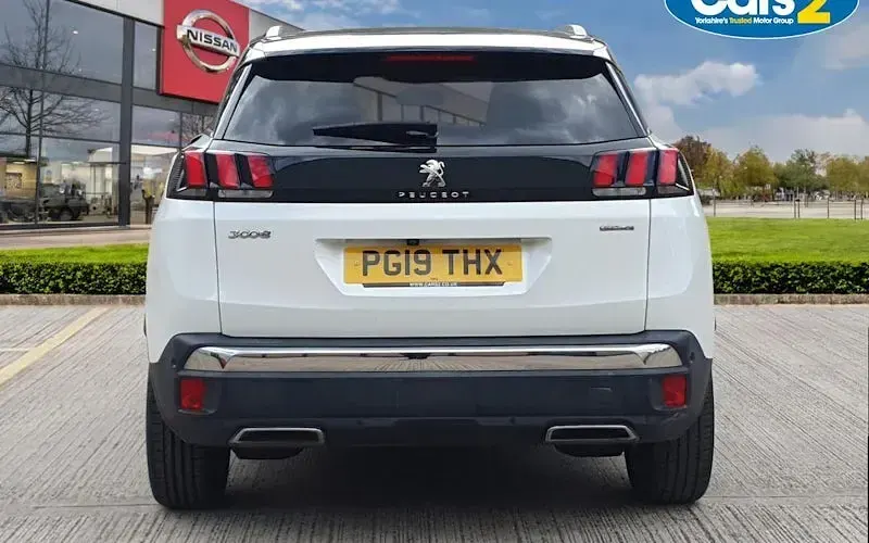 Second-hand Peugeot 3008 GT-line 131 CP (96 kW) 2019 Alb SUV