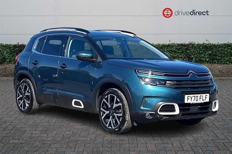 Used Citroën C5 PureTech 2021 Blue Hatchback