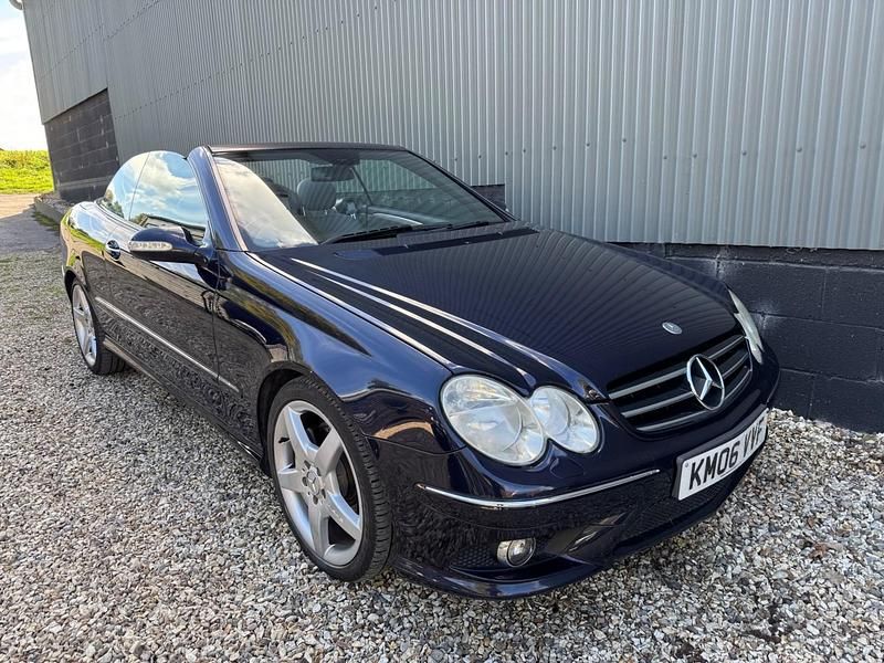 Blue Used 2006 Mercedes CLK280 Cabriolet | £2,450 (Good price) - Image 1/4