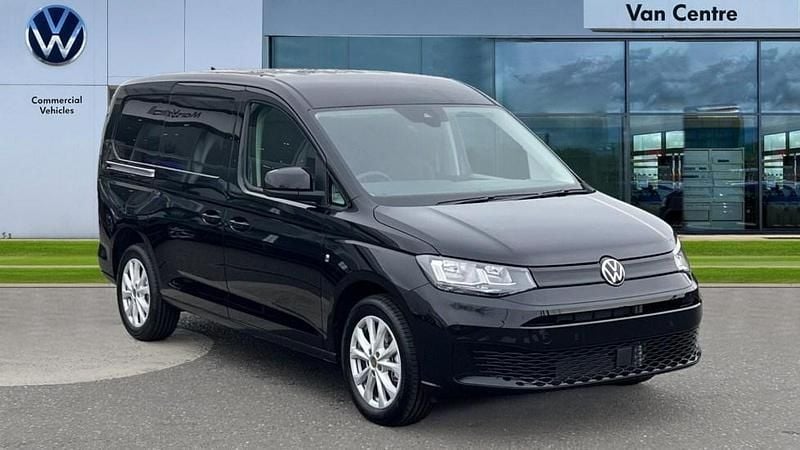 Black New 2025 VW Caddy Maxi Pro MPV | £30,000 - Image 1/4