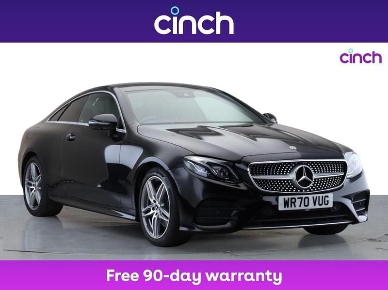Black Used 2021 Mercedes E220 AMG Line Premium Coupe | £25,339 (Fair price) - Image 1/3
