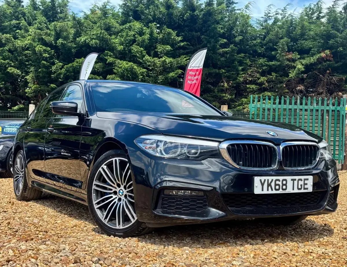 Used BMW 530e M Sport 248 HP (182 kW) 2018 Black Sedan