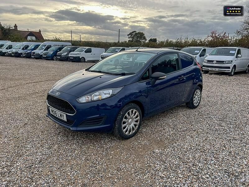 Used Ford Fiesta 2016 Blue Van